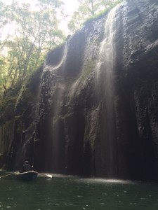 Waterfall in Takachiho Canyon 